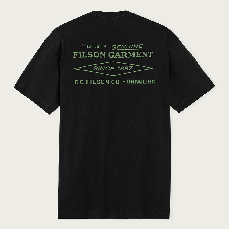 S/S Diamond Graphic T-Shirt - Black detail