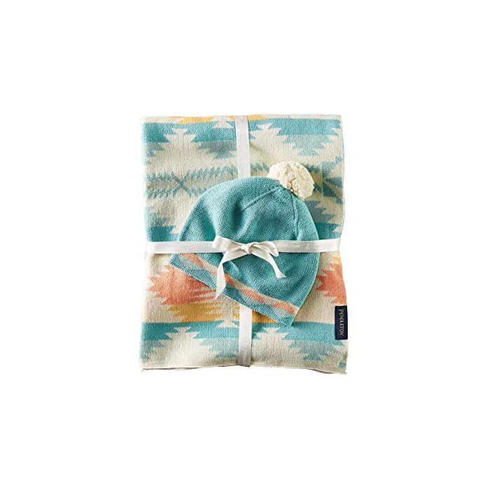 Knit Baby Blanket and Beanie | Falcon Cove