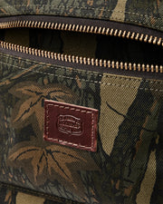 Filson Workshop Rugged Twill Backpack - Maple Bark Camo, zipper detail