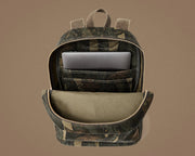 Filson Workshop Rugged Twill Backpack - Maple Bark Camo, interior laptop pocket