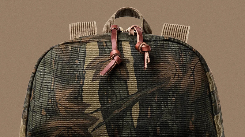 Filson Workshop Rugged Twill Backpack - Maple Bark Camo, front