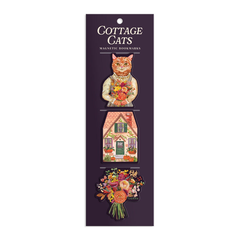 Bookmarks Magnet: Cottage Cats