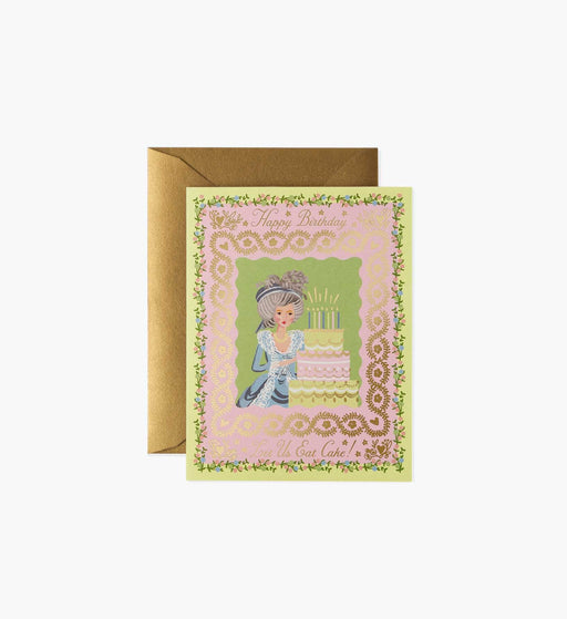 Let Us Eat Cake Birthday Card