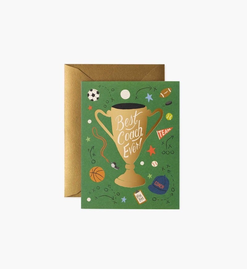 Best Coach Ever Card