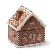 Gingerbread House Ceramic Candle