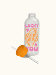Lucky You | Glass Water Bottle With Straw - LOCAL FIXTURE