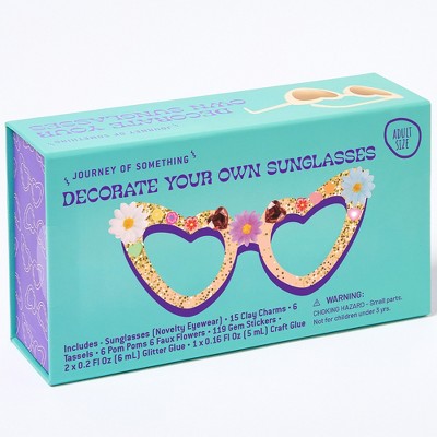Decorate Your Own Heart Sunglasses Kit