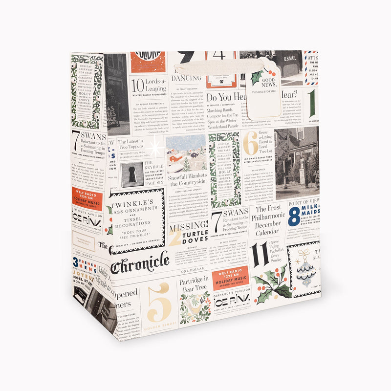 Christmas Chronicle gift bags, large and medium