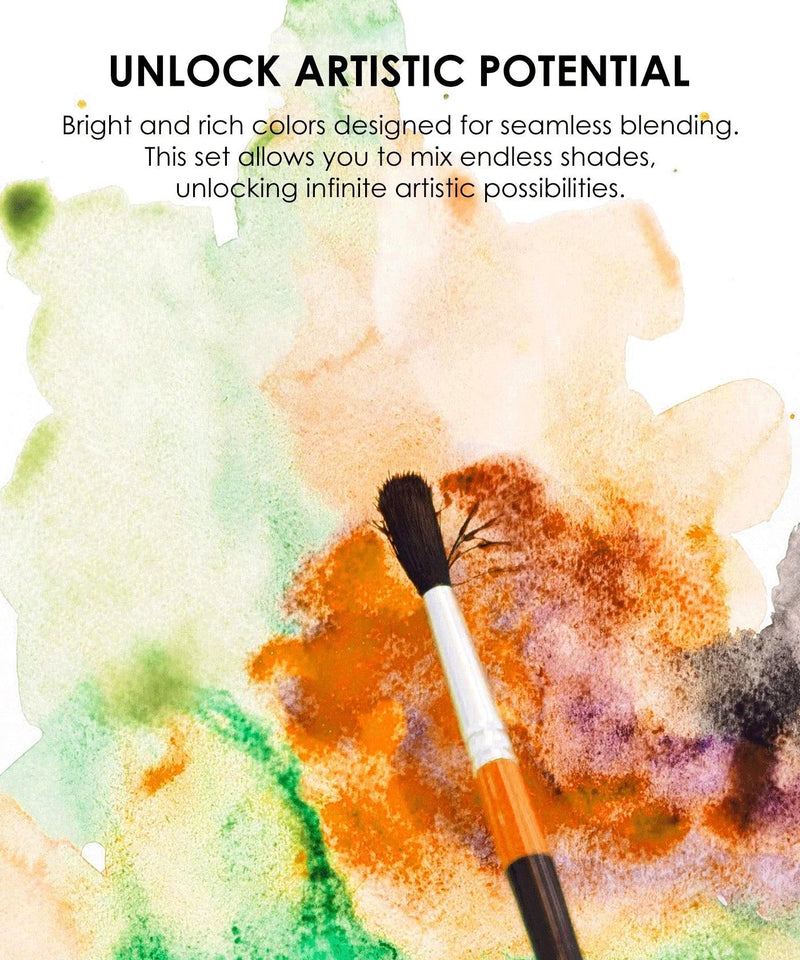 Grabie Watercolor Pocket Set of 12 Autumn