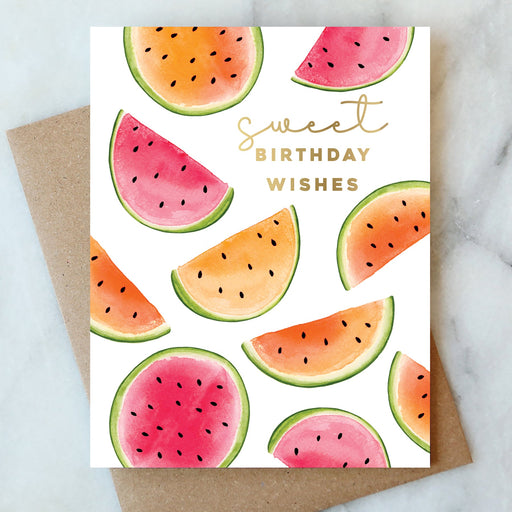 Watermelon Birthday Card - LOCAL FIXTURE