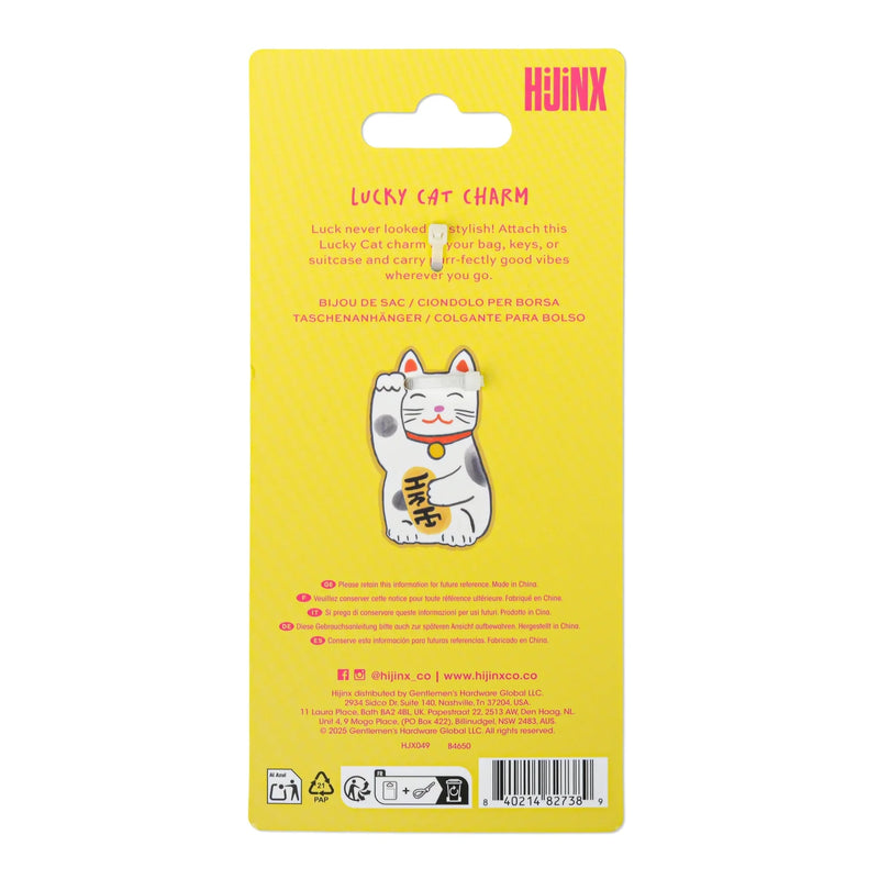 Lucky Cat Bag Charm