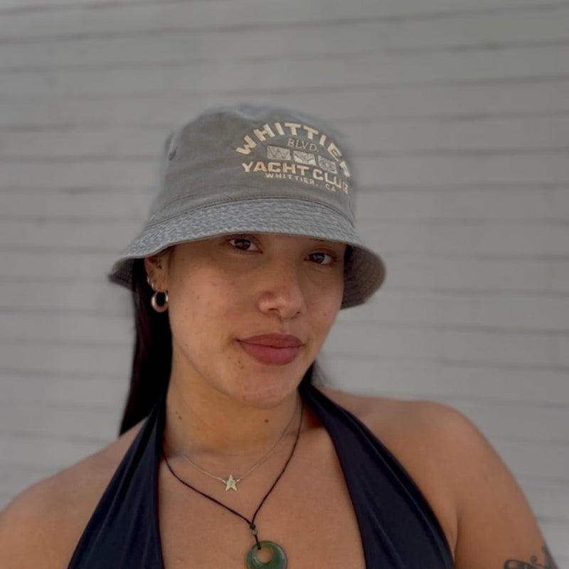 Whittier Nautical Embroidered Bucket 1181 Hat