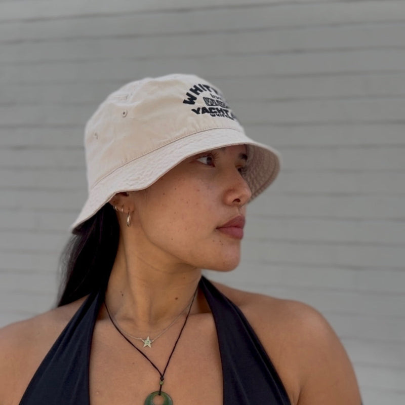 Whittier Nautical Embroidered Bucket 1181 Hat