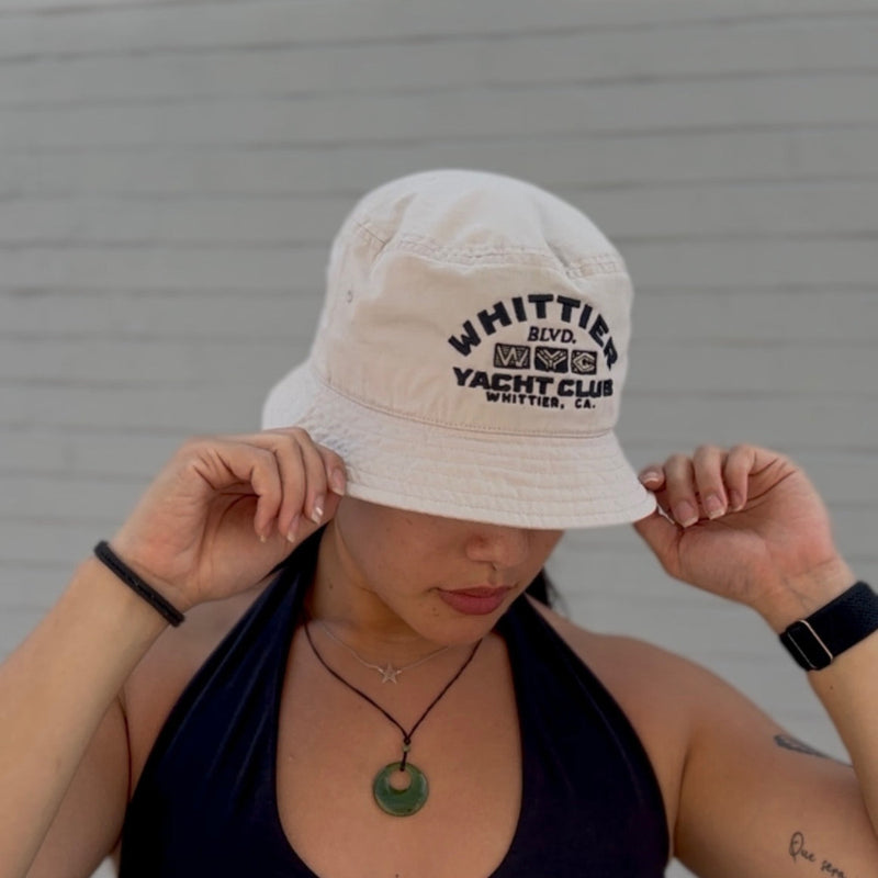 Whittier Nautical Embroidered Bucket 1181 Hat