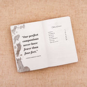 Because You Are Mine pet journal - interior pages