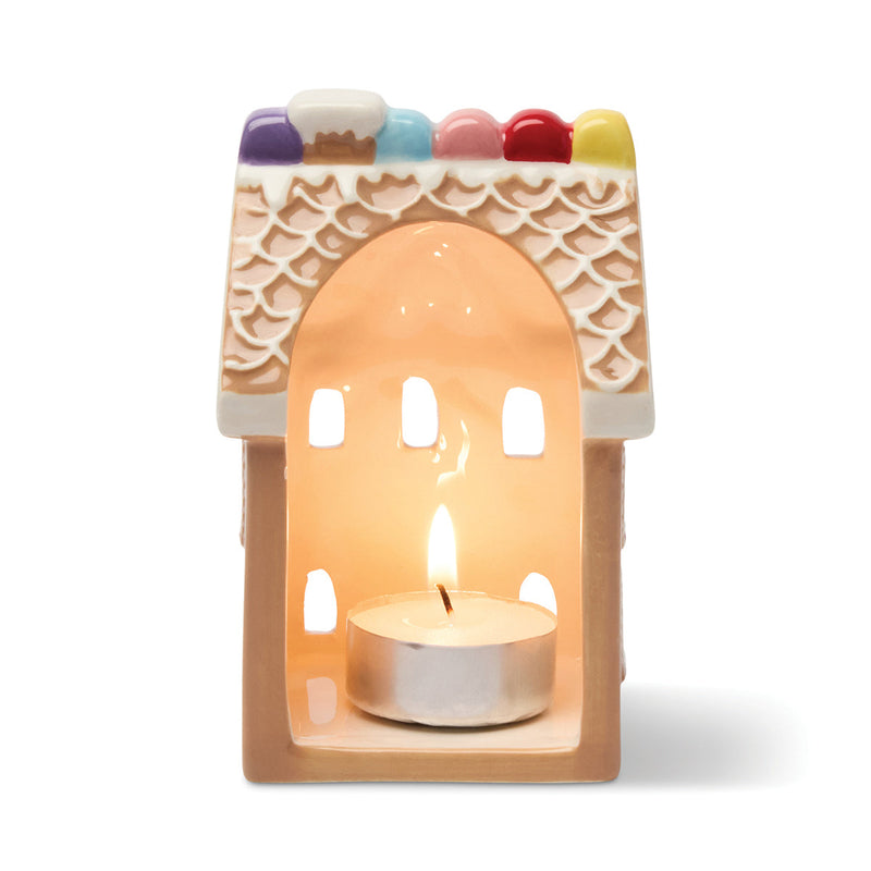 No. 10 Gingerbread House Incense & Tea Light Holder
