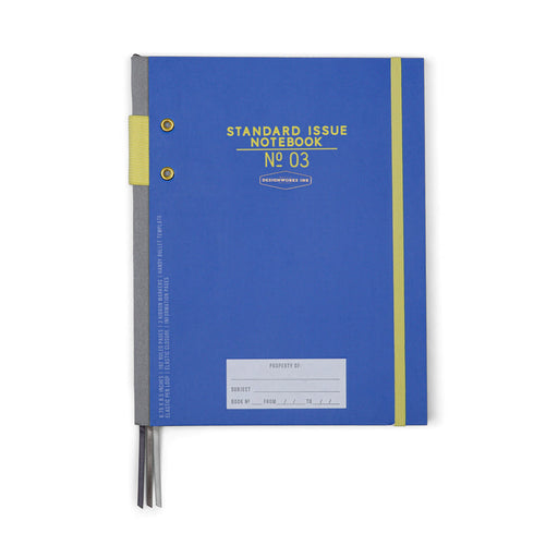 Standard Issue Planner Notebook No. 03 | Cobalt + Citron - LOCAL FIXTURE