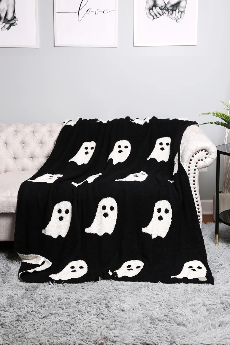 Halloween Ghost Soft Throw Blanket