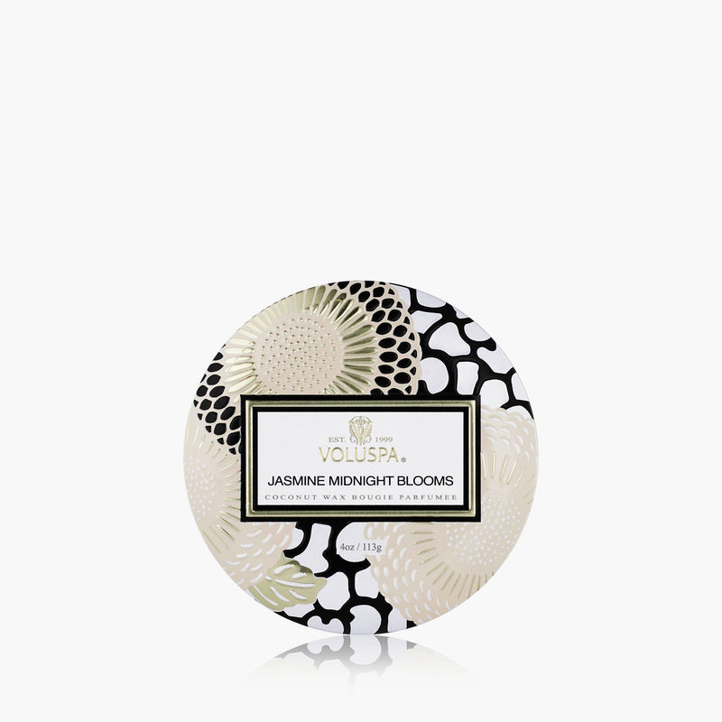 Jasmine Midnight Blooms | Mini Tin Candle