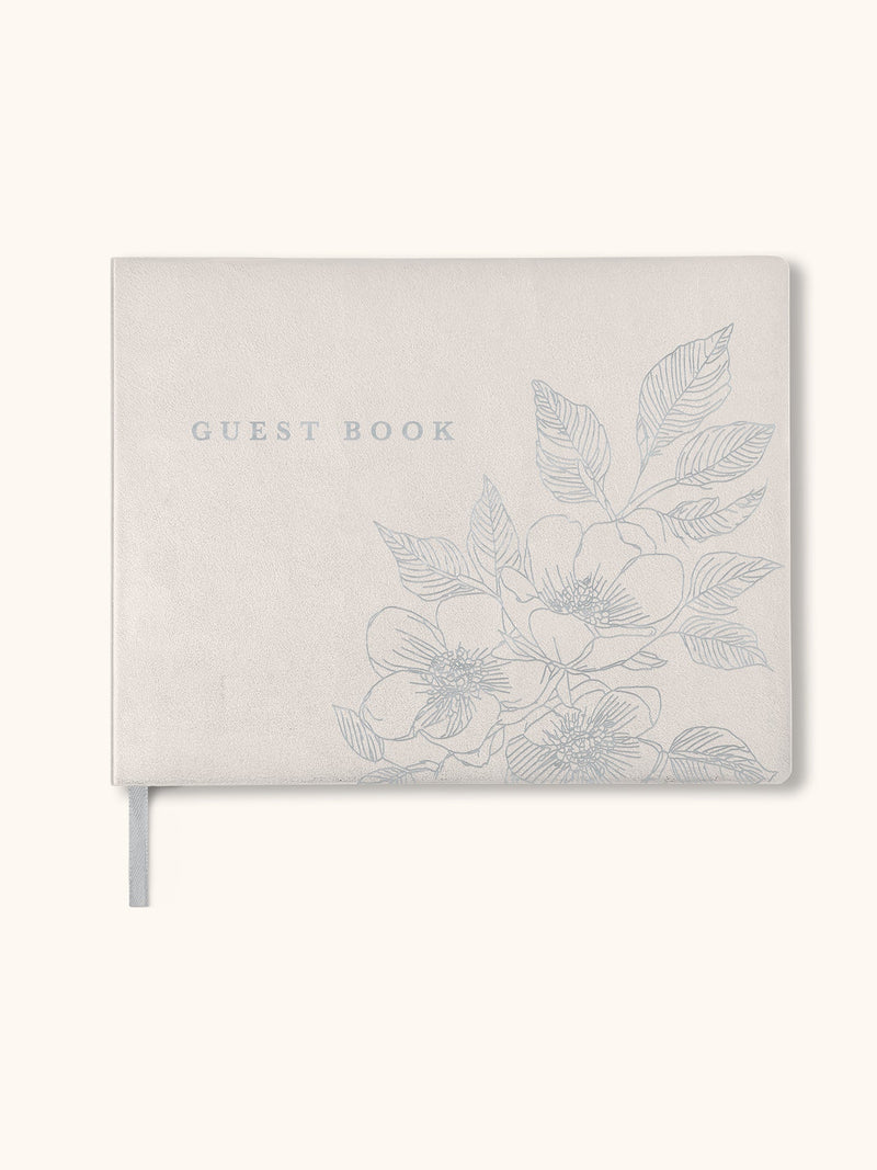 Silver Bloom Guest Book