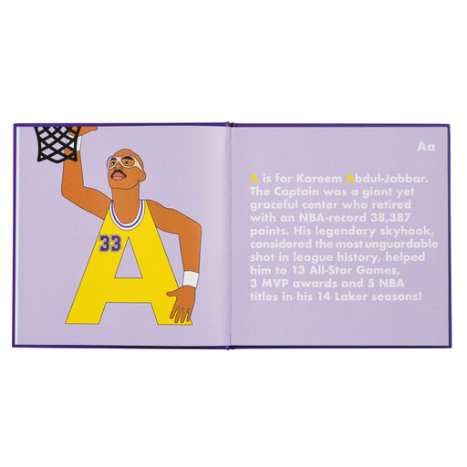 Lakers Legends Alphabet Book - LOCAL FIXTURE