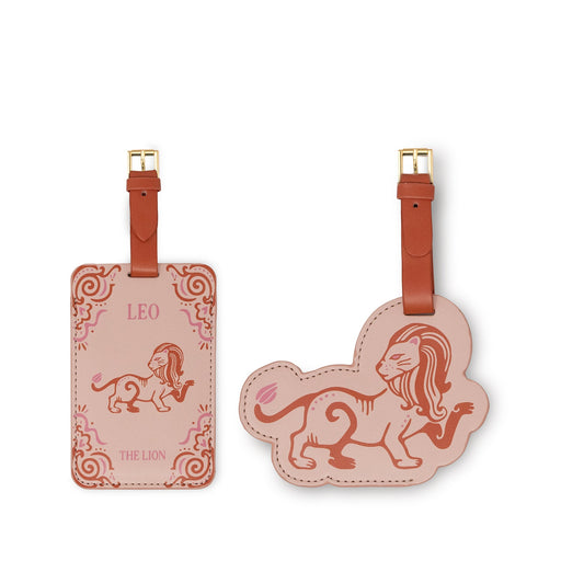 Kate Spade New York Astrology Luggage Tag Set of 2, Leo
