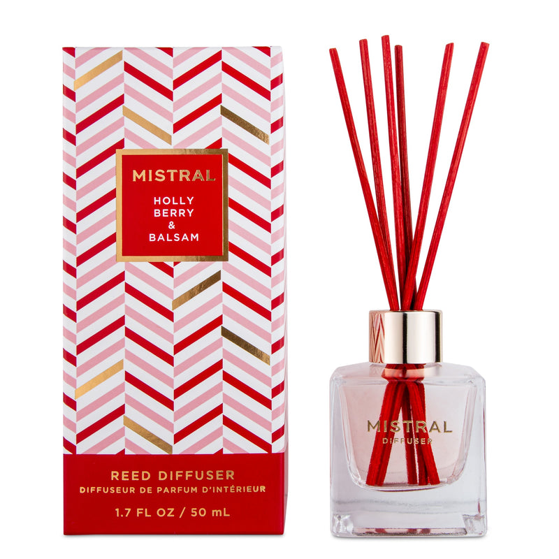 HOLLY BERRY & BALSAM REED DIFFUSER