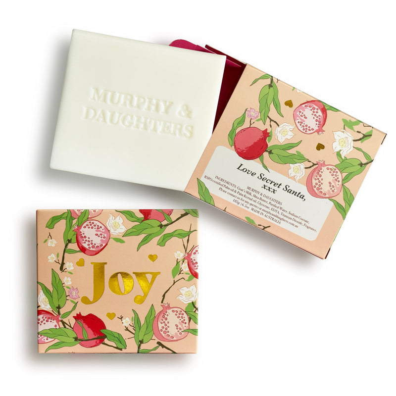 Murphy & Daughters Message on a Soap - JOY (Cucumber)
