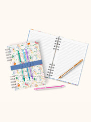 Posh Pups Harper Split-Spiral Notebook & Pen Set