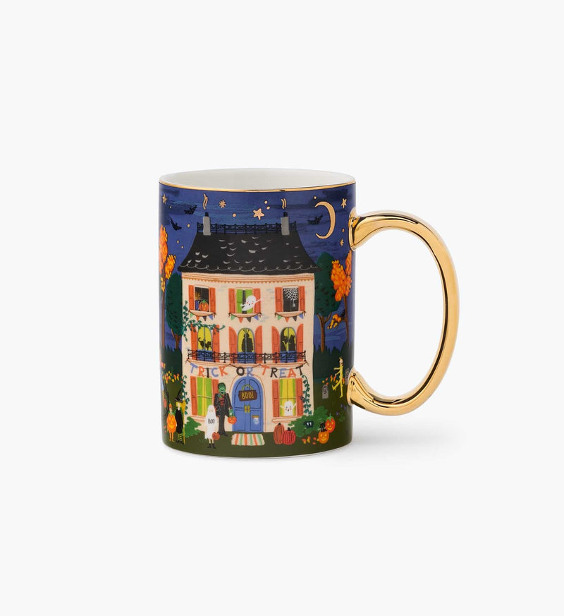 Haunted House Porcelain Mug