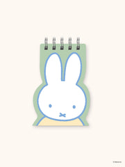 Miffy Green Die-Cut Mini Notepad
