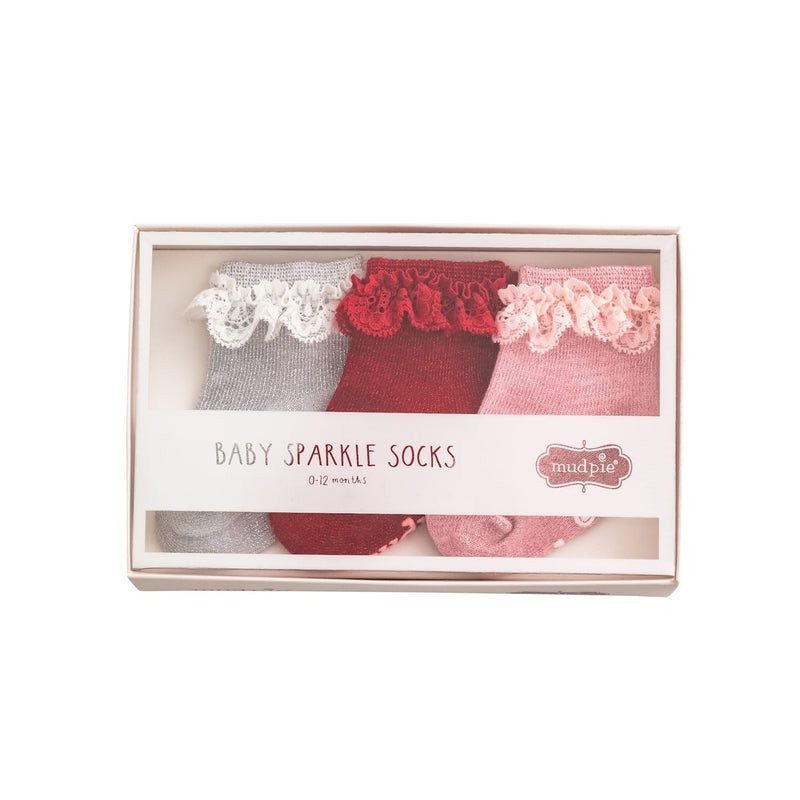 Baby Sparkle Lurex Socks