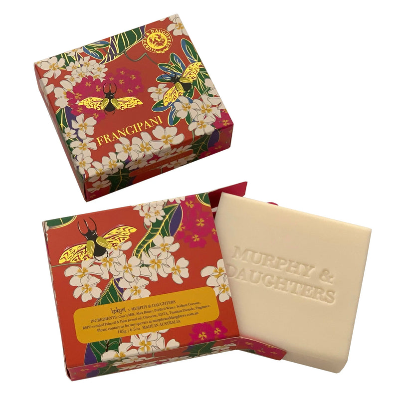 Murphy & Daughters Boxed Frangipani Soap