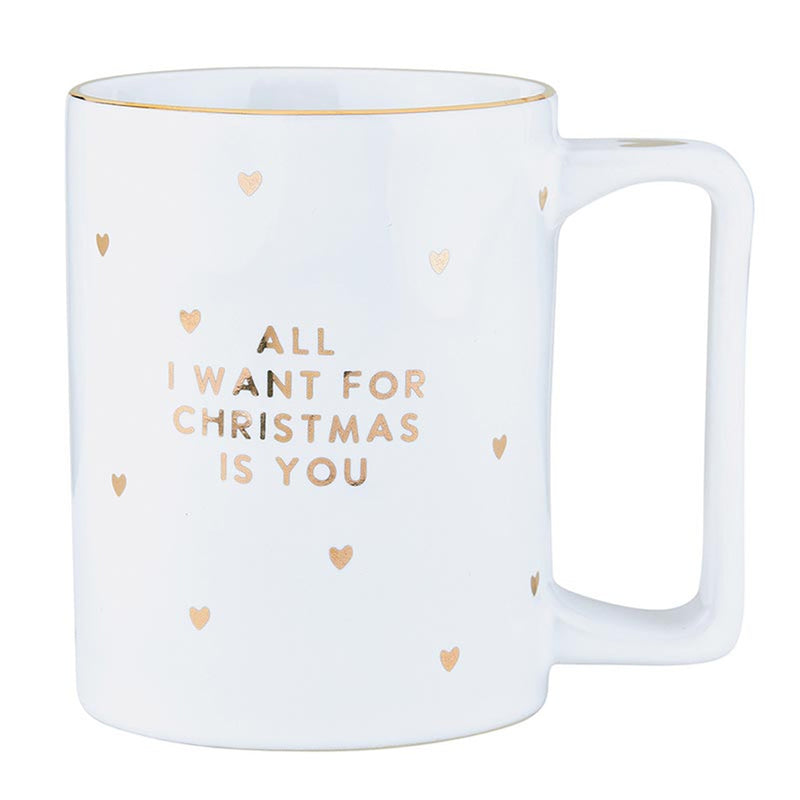 Holiday Organic Mug | All I Want For Christmas