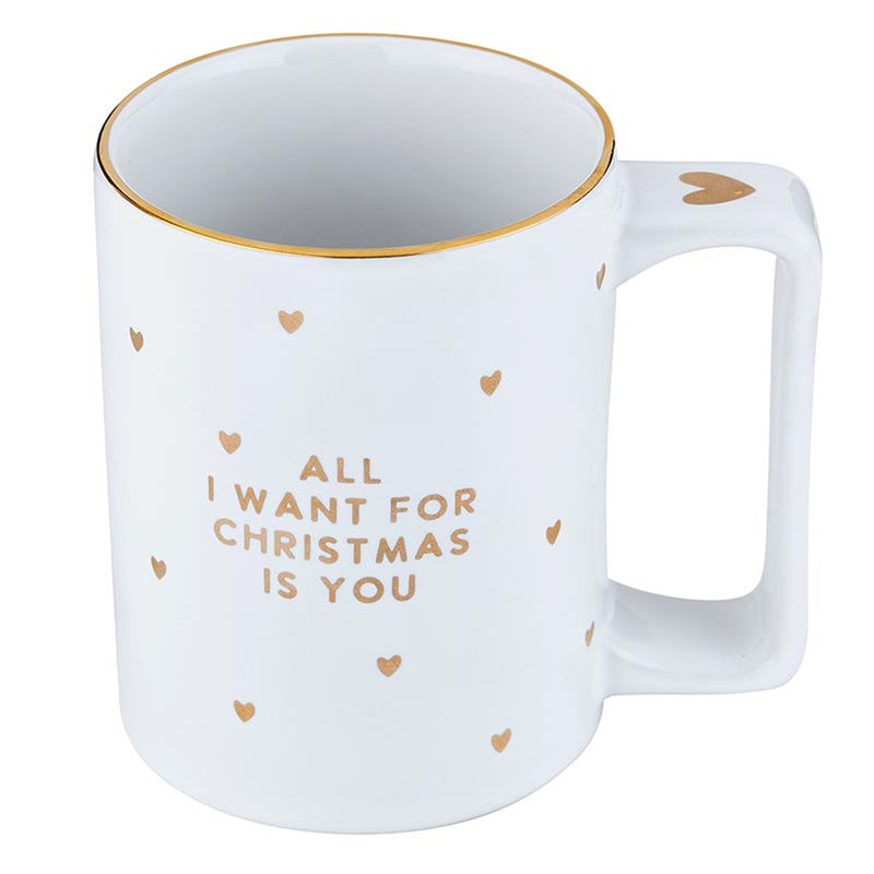 Holiday Organic Mug | All I Want For Christmas