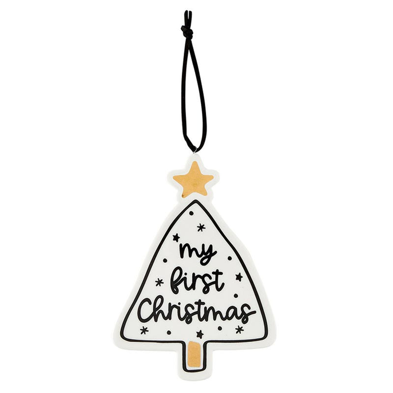 Ceramic Ornament | My First Christmas