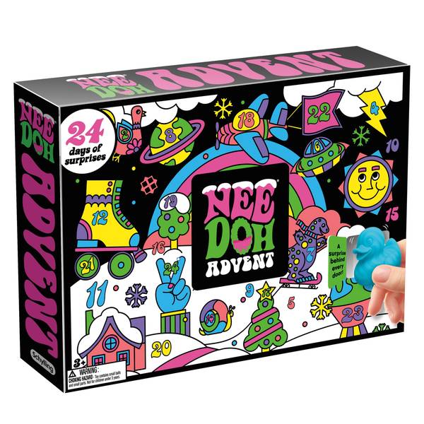 Official NeeDoh Squishmas 2026 Holiday Advent Calendar