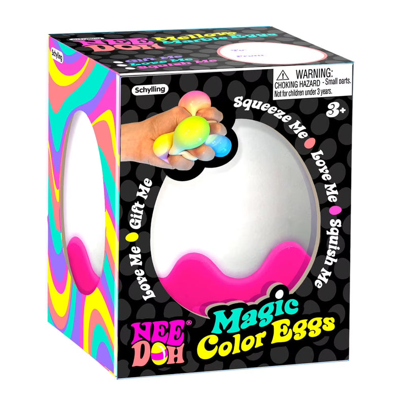 Needoh Magic Color Eggs Squishy Toy (assorted colors) - POS