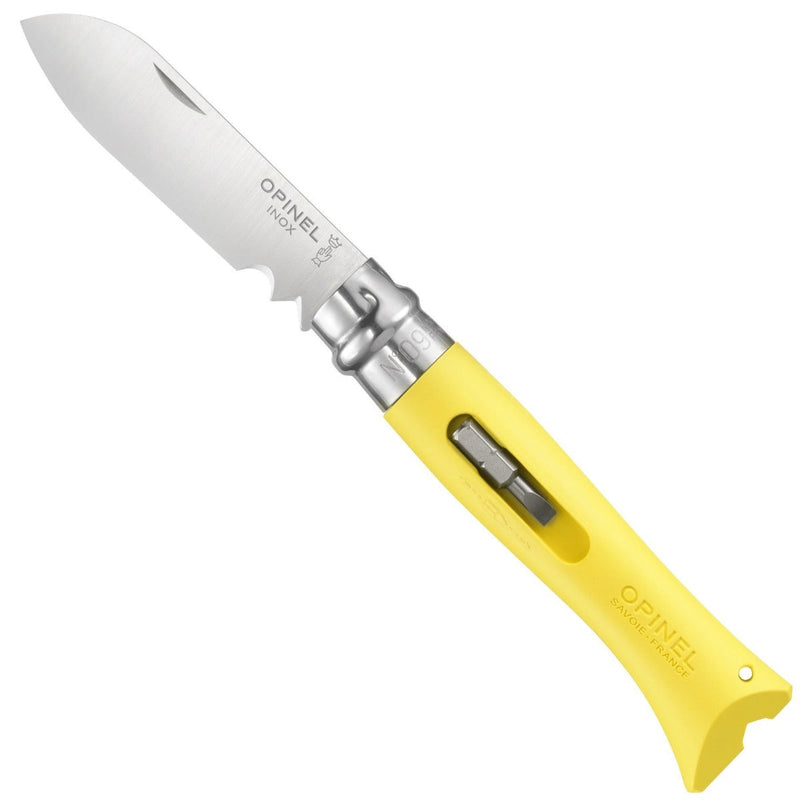 No.09 DIY Folding Utility Knife in Yellow - CLEARANCE