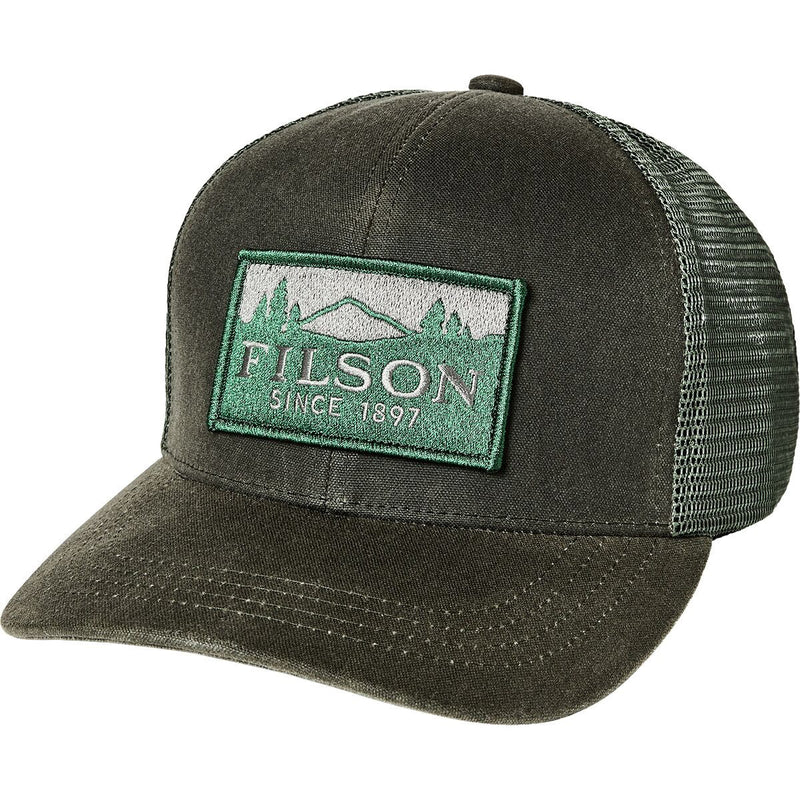 Filson Scenic Waxed Logger Mesh Cap