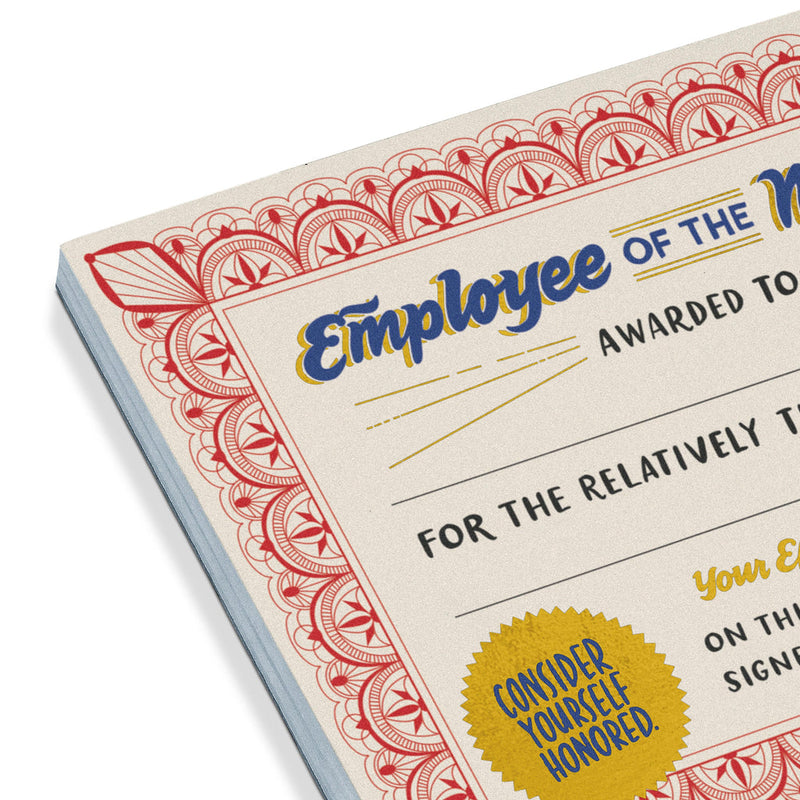 Employee of the Moment Award