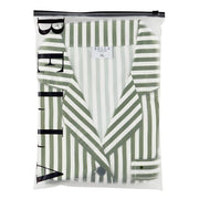 Full-Length PJ Set - Green Striped