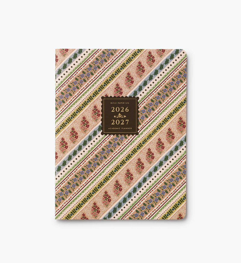 2027 Paisley Stripe 12-Month Academic Appointment Notebook