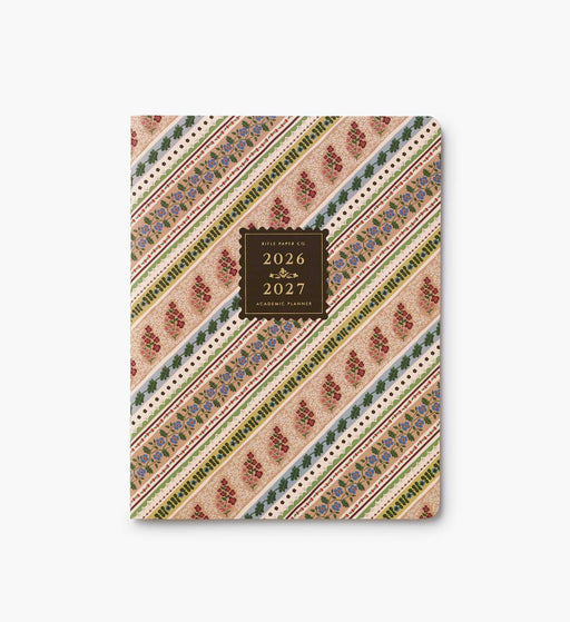 2027 Paisley Stripe 12-Month Academic Appointment Notebook
