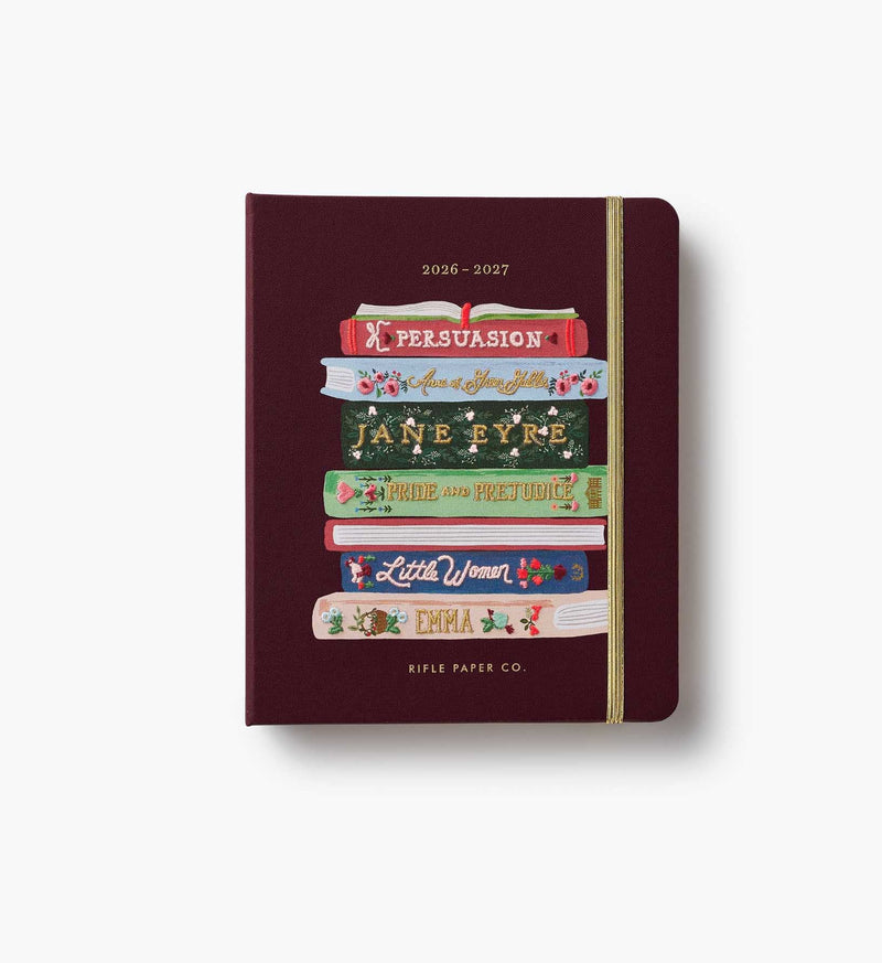 2027 Ladies Night Book Club 17-Month Academic Covered Spiral Planner