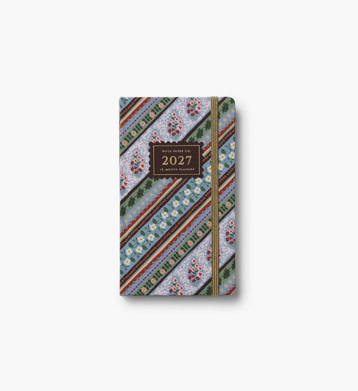 2027 Paisley Stripe 12-Month Hardcover Pocket Planner