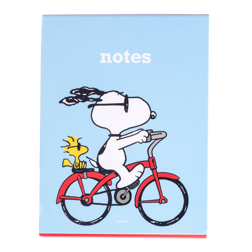 Peanuts On Bike Pocket Note