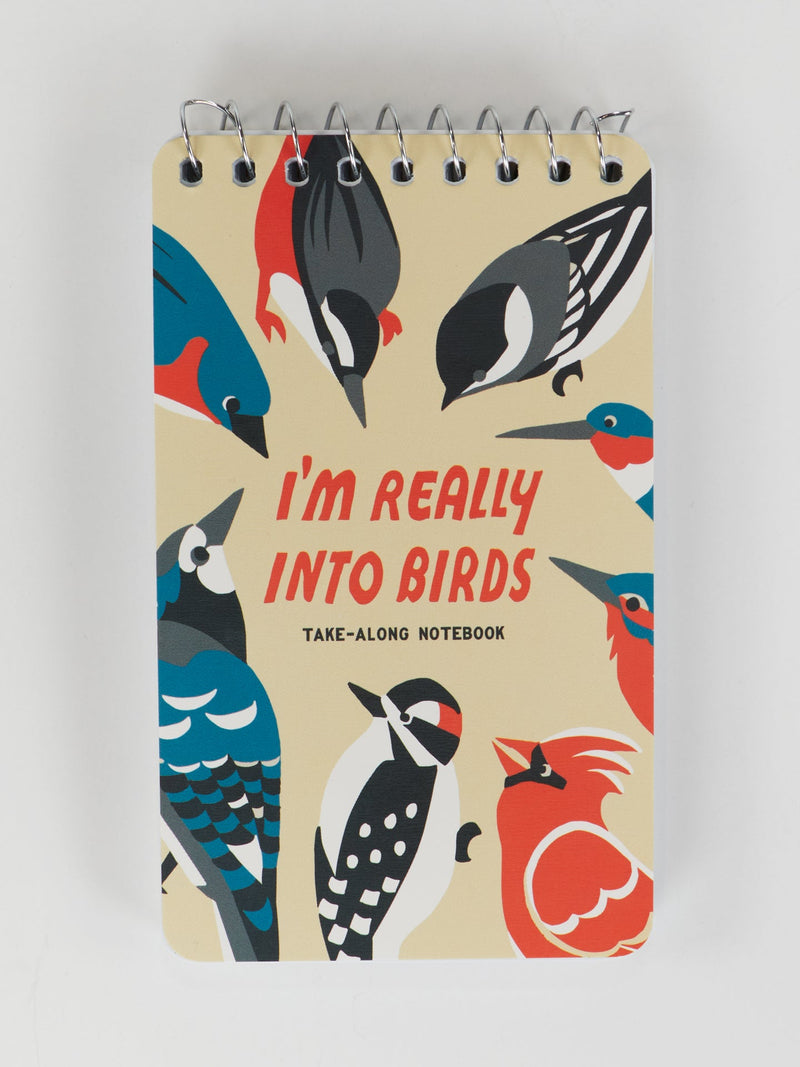 I'm Really Into Birds Take-Along Notebook front cover