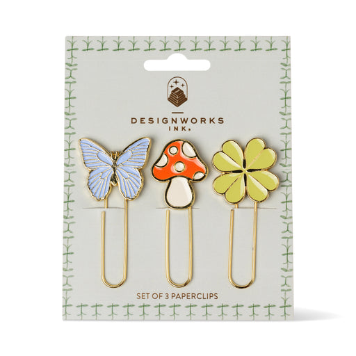 Set of 3 Paperclips - Nature