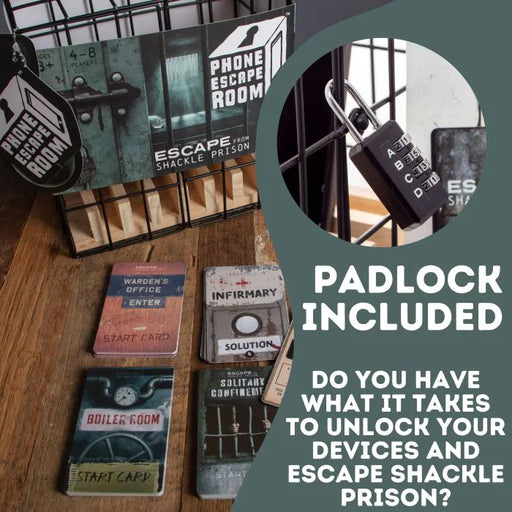 Phone Escape Room Escape Shackle Prison - Game - LOCAL FIXTURE